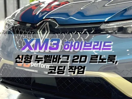 대구 XM3 하이브리드 누벨바그 신형 2D 르노룩, 코딩 작업 / 대구 북구, 구미, 경산
