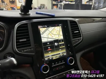대구 SM6 8.7인치 에스 링크 라디오 고장으로 인한 중고 라디오 교환 (공장 초기화, 도난방지 락 해제) / 대구 북구, 구미, 경산