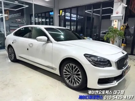 대구 K9 칼트윈 ER 선팅 재시공 작업 / 자동차 윈도우 틴팅 / 대구 북구 노원동