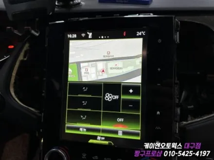 대구 SM6 8.7인치 에스 링크 라디오 고장으로 인한 중고 라디오 교환 (공장 초기화, 도난방지 락 해제) / 대구 북구, 구미, 경산