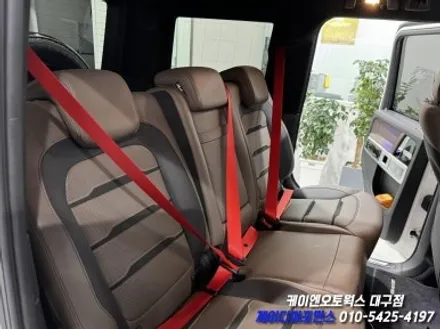 대구 벤츠 W464 G63 AMG 후기형 RED 컬러 벨트 작업 / 대구 북구 노원동