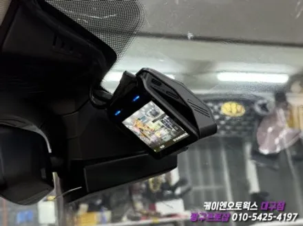 대구 BMW 640D(6GT) 칼트윈 GR 썬팅, 아이나비 QXD1 블랙박스 장착 / 자동차 반사필름 썬팅 / 대구 북구, 구미, 경산