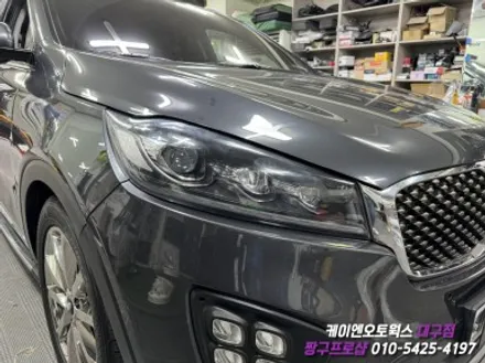 대구 올 뉴 쏘렌토 순정 노밴딩 LED 라이트 교환, 올 뉴 스페셜 프로 기어봉, 사이드 스텝 장착 / 전자식 기어봉 튜닝 / 대구 북구, 구미, 경산