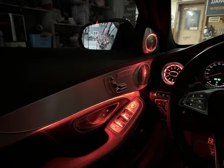 벤츠 C205 C63 AMG 64색 송풍구 엠비언트, 전동 트위터 부메스터 작업 / 실내 인테리어 튜닝 / 대구 북구, 구미, 경산