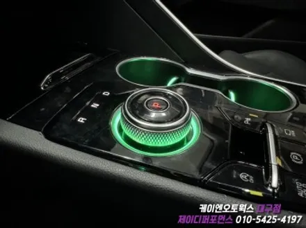 대구 K5 DL3 순정 전방 주차 센서(PDW), 조그셔틀 & 컵홀더 앰비언트 작업 / 순정 옵션 튜닝 / 대구 북구, 구미, 경산