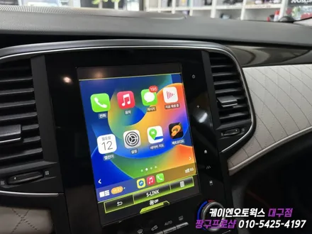 대구 SM6 7인치 에스링크 ➡️ 8.7인치 디스플레이 교환 후 애플카플레이 작업 / 대구 북구, 구미, 경산