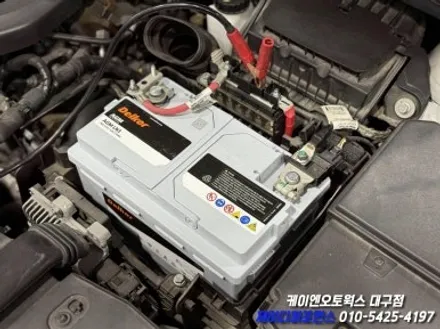 대구 SM6 8.7인치 S-Link 블랙아웃 현상으로 중고 라디오 교환 작업, 델코 AGM70 배터리 교환  (공장 초기화, 중고품 도난 방지락 해제) / 대구 북구 노원동