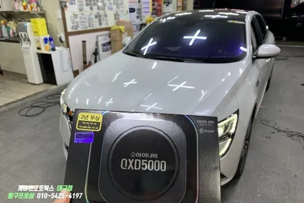 SM6 아이나비 2채널 블랙박스  OXD5000 커넥티드 추천 설치 / 대구 북구, 구미, 경산