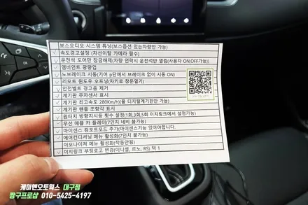 대구 XM3 아르카나 르노룩 교체 , 사제 혼캡, 자동차 코딩 작업 / 대구 북구, 구미, 경산