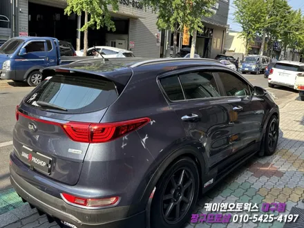 대구 스포티지 QL 칼트윈 ER 필름 썬팅 재시공 / 아이나비 반사필름 썬팅 시공 / 대구 북구, 구미, 경산