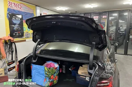 SM6 전동트렁크, 순정 르노삼성 부품 프레임리스 룸미러 하이패스 설치 / 대구 북구, 구미, 경산
