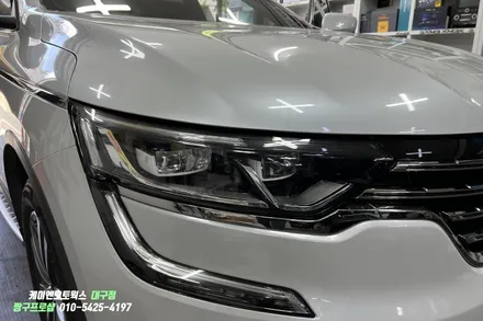 QM6 자동차 중고 퓨어비젼 헤드램프 / 순정 LED 전조등 장착 튜닝 / 대구 북구, 구미, 경산