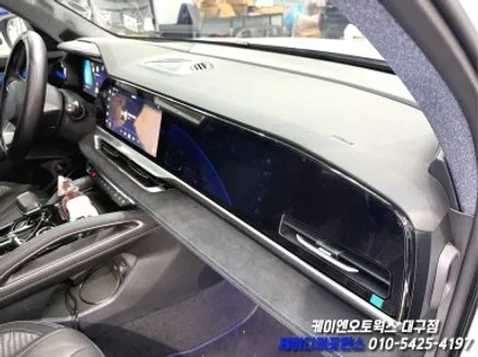 대구 그랑콜레오스 듀얼 모니터 조수석 편광필름 제거 작업 / 대구 북구 노원동