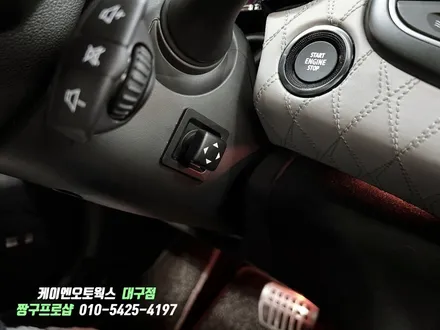 대구 더뉴SM6 페이스리프트 자동차 조수석 워크인 스위치 (조그타입), 순정 연동 엠비언트 풋등 시공 / 대구 북구, 구미, 경산
