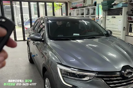르노 XM3 전동사이드미러, 순정 락폴딩 시공 / 대구 북구, 구미, 경산