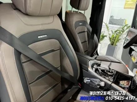 대구 벤츠 W464 G63 AMG 후기형 RED 컬러 벨트 작업 / 대구 북구 노원동
