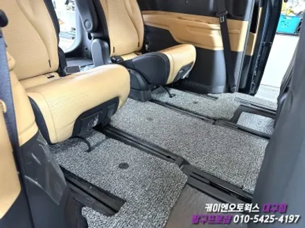 대구 카니발 KA4 3열 탈부착 레일 작업 / 차박 개조 튜닝 / 대구 북구, 구미, 경산