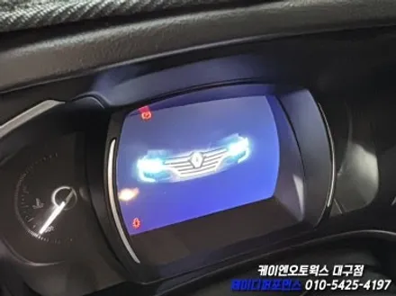 대구 QM6 계기판 르노 부팅 로고 작업 / 대구 북구 노원동