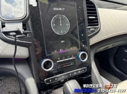 대구 SM6 고장 난 비상등 버튼 부분 수리, 아이나비 Z9500 블랙박스 작업 / 대구 북구 노원동