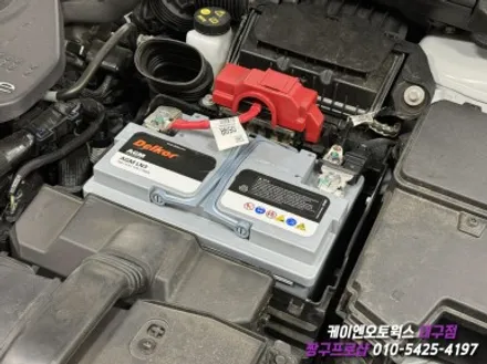대구 SM6 페이스리프트 2열 C 타입 고속 충전기 장착, AGM70 배터리 교환 및 IPDM 셋팅값 변경 / 대구 북구, 구미, 경산