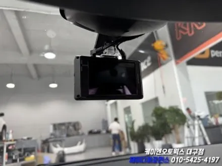 대구 SM6 고장 난 비상등 버튼 부분 수리, 아이나비 Z9500 블랙박스 작업 / 대구 북구 노원동