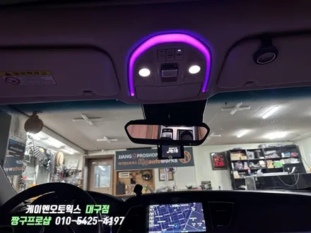 대구 제네시스 G80 아크릴 엠비언트 라이트 시공 / LED 실내 무드등 튜닝 / 대구 북구, 구미, 경산