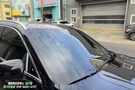 제네시스 GV80 신차 솔라가드 새턴 썬팅 시공 / 열차단 틴팅 / 대구 북구, 구미, 경산