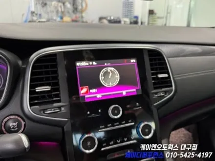 대구 SM6 7인치 S-Link 블랙아웃 현상 ➡️ 개선품 라디오 교환 및 카플레이 활성화 작업 / 대구 북구 노원동