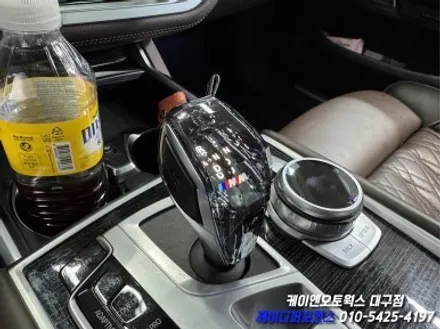 대구 BMW G바디 7시리즈 크리스탈 기어봉, 조그, 스타트 버튼, 아이나비 QXD1 Plus 블랙박스 작업 / 대구 북구 노원동