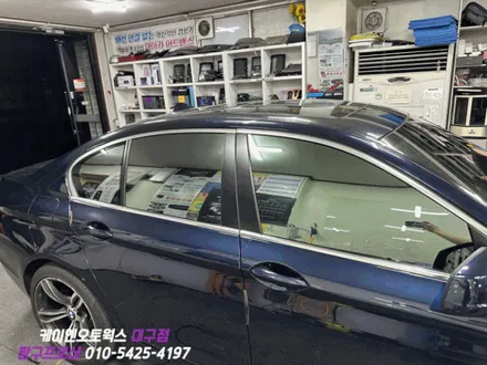 대구 BMW 5시리즈 칼트윈 ER 썬팅 재시공 / 반사 필름 아이나비 윈도우 틴팅 / 대구 북구, 구미, 경산