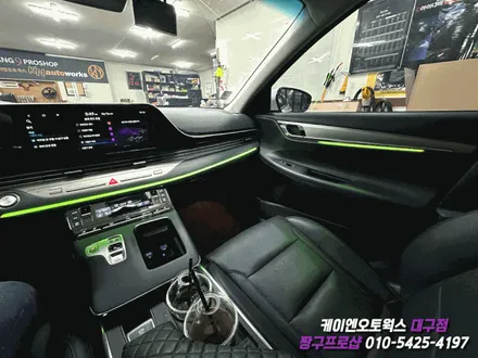 대구 더 뉴 그랜저 순정 연동 비노출 앰비언트 무드등 시공 / 실내 인테리어 튜닝 / 대구 북구, 구미, 경산