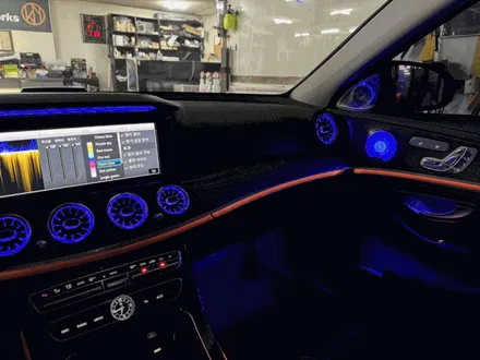 대구 벤츠 E 클래스 W213 송풍구 앰비언트, 도어 미드레인지 앰비언트, 전동 트위터 부메스터 작업 / 실내 인테리어 튜닝 / 대구 북구, 구미, 경산