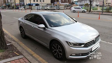 국내 출시 재개된 폭스바겐 PASSAT(파사트) GT 프리미엄 썬팅필름 스미스필름 T1 시공 완료 [스미스클럽 광주지사]