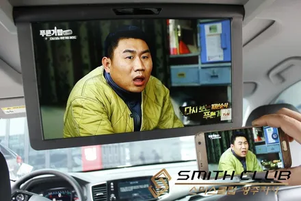 혼다 파일럿 / 장거리 여행의 무료함을 달래줄 우리 가족을 위한 핫 아이템 천장형 모니터 시공 완료 [스미스클럽 광주지사]