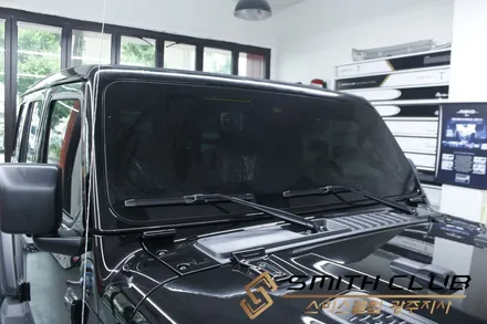 지프 랭글러 루비콘 / 프리미엄 열차단 썬팅필름 스미스필름 T2 시공 [스미스클럽 광주지사]