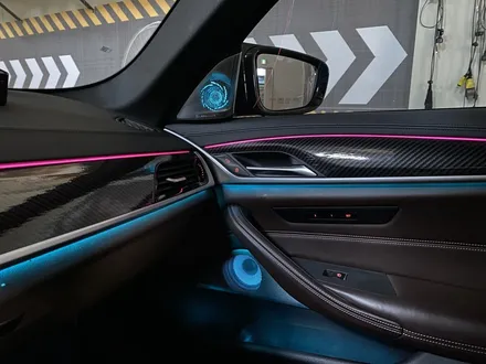 BMW G30 5시리즈 - 회오리 트위터와 미드레인지로 실내튜닝 마무리. / 인천 서구