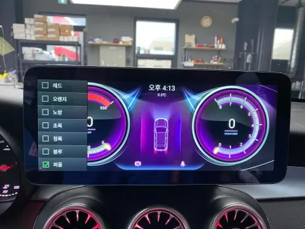 벤츠 GLC 안드로이드 올인원 대화면 12.5인치 장착해봤습니다 / 인천 서구