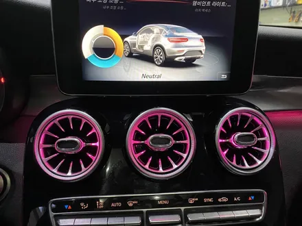 벤츠 glc 차량 실내에 멋을 더한 앰비언트 시공 / 인천 서구