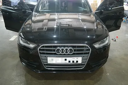 아우디 A4차량 RS4그릴/안개등커버 교체 작업 후기. / 인천 서구