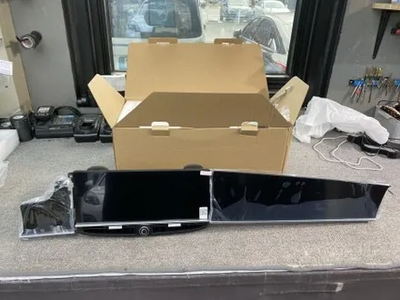 포르쉐 파나메라 안드로이드 올인원 듀얼스크린 작업 / 인천 서구