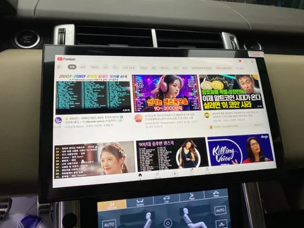 레인지로버 스포츠 네비게이션 안드로이드 올인원 LCD 터치 공조기 교체했는데 한번 봐주세요 / 인천 서구