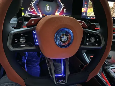 BMW G70 실내 튜닝, 회오리트위터와 핸들 앰비언트 변화 / 인천 서구