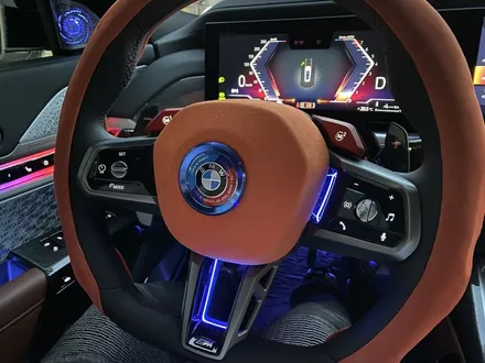 BMW G70 실내 튜닝, 회오리트위터와 핸들 앰비언트 변화 / 인천 서구