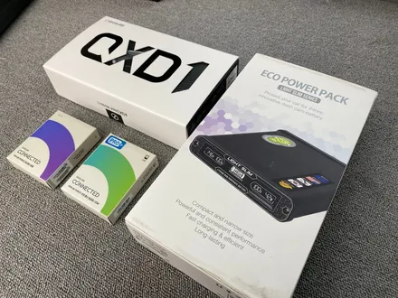 아이나비 QXD1제품과 보조배터리 에코파워팩 S16 장착 / 인천 서구