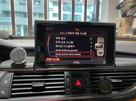 아우디 A7 - 액티브 레인어시스트 시스템 활성화. / 인천 서구