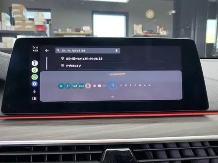 안드로이드 오토 유무선 BMW 6GT 차량에서 가능합니다 / 인천 서구