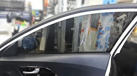청주 기아 니로EV 썬팅 재시공 | 고뱃지 T1100 전면15% 측후면8% / 청주시 서원구