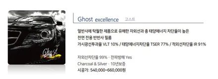 청주 썬팅 잘하는곳 현대 캐스퍼 틴트어카 고스트 시공 / 청주, 세종, 천안, 대전