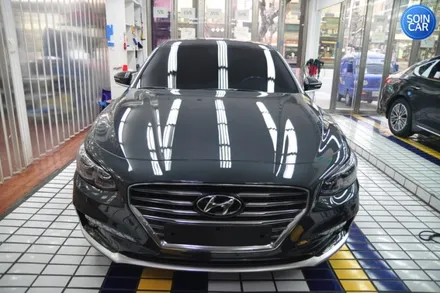 그랜저IG 열차단 필름으로 여름나기