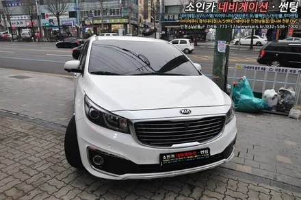 올뉴카니발 순정네비 연동하는 폰터스 H1000(HUD)